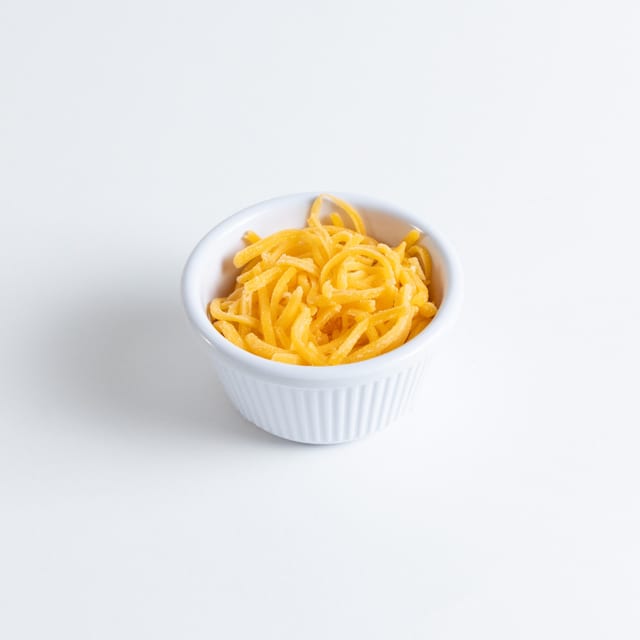 2 oz. Shredded Cheese.