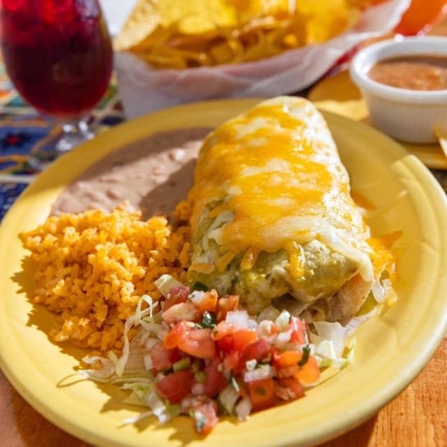 Texano Burrito.