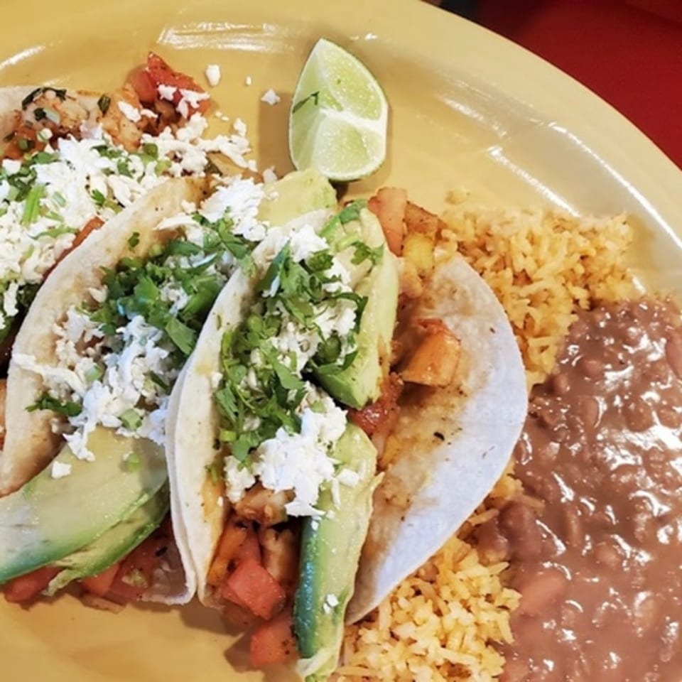 Shrimp Tacos.