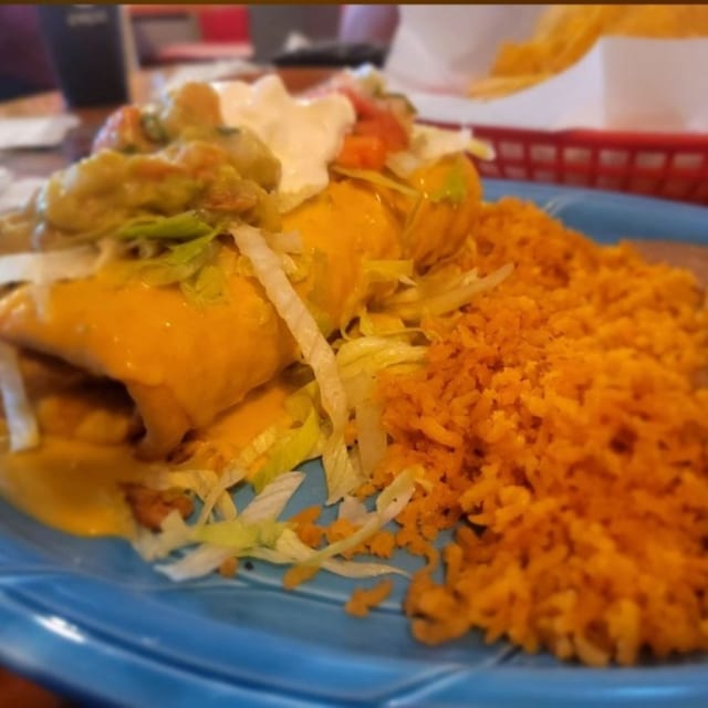 Steak Chimichanga.