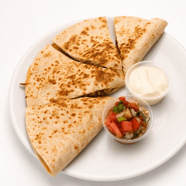 Cheese Quesadilla.