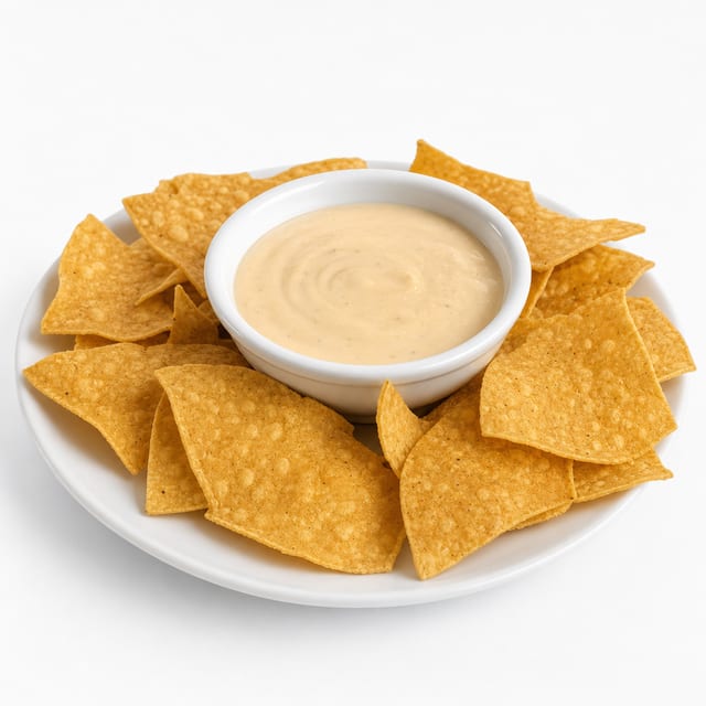 Queso Dip & Chips.