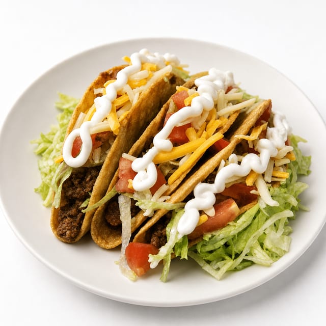 Ground Beef Tacos.