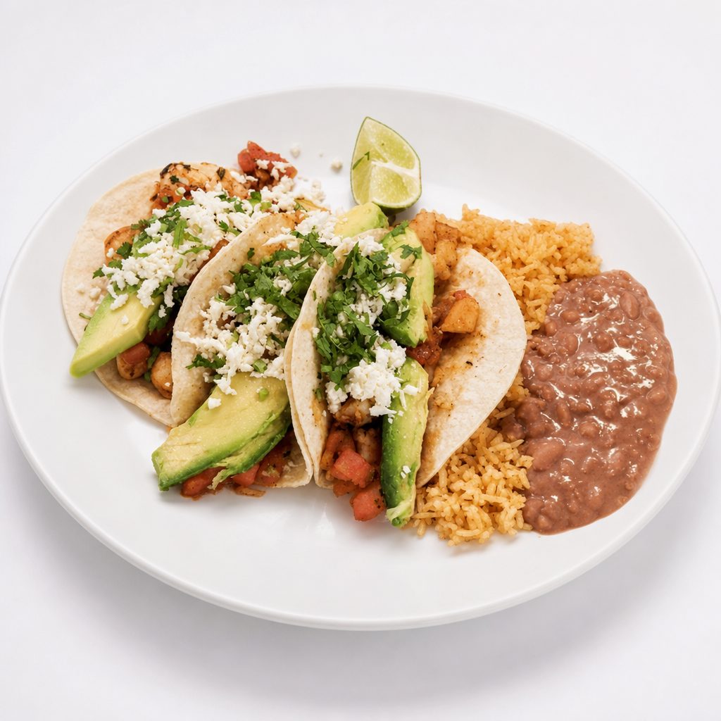 Shrimp Tacos.