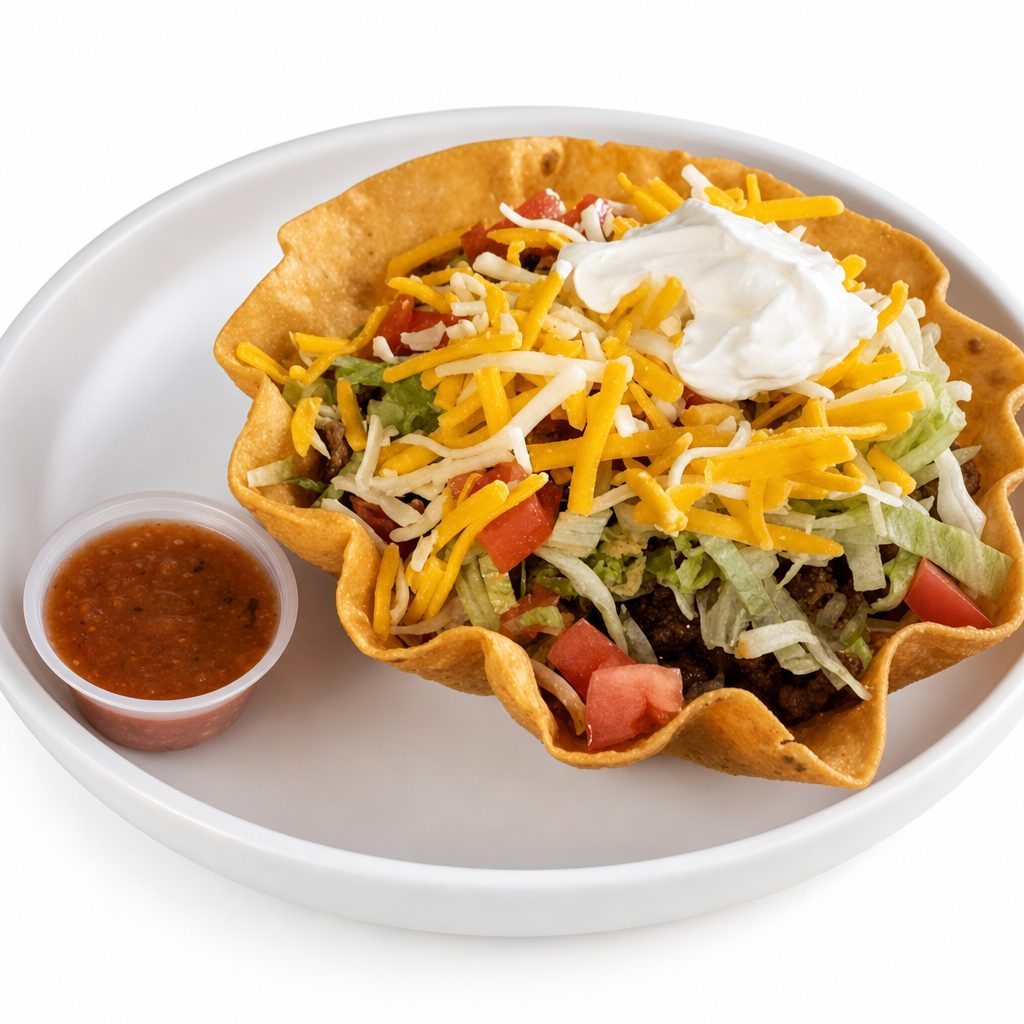 Steak Taco Salad.