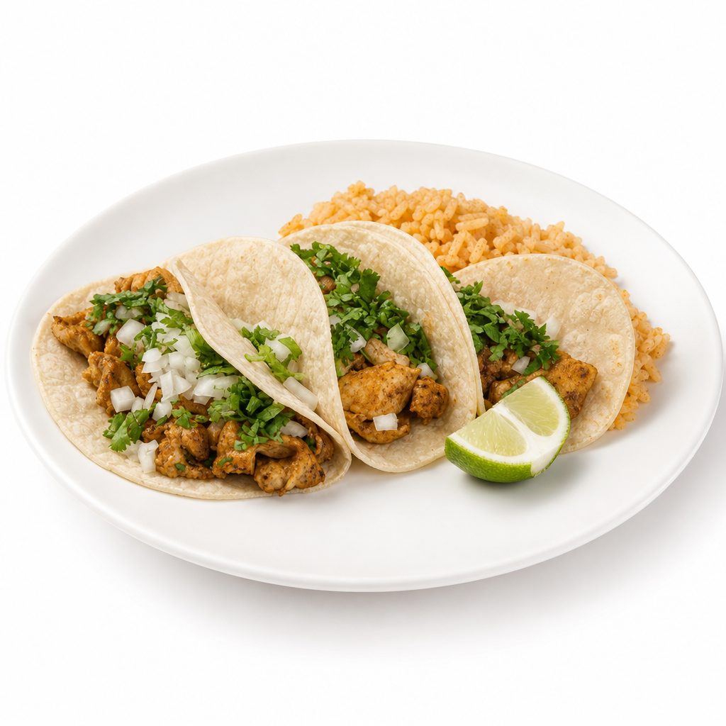 Chicken Tacos.